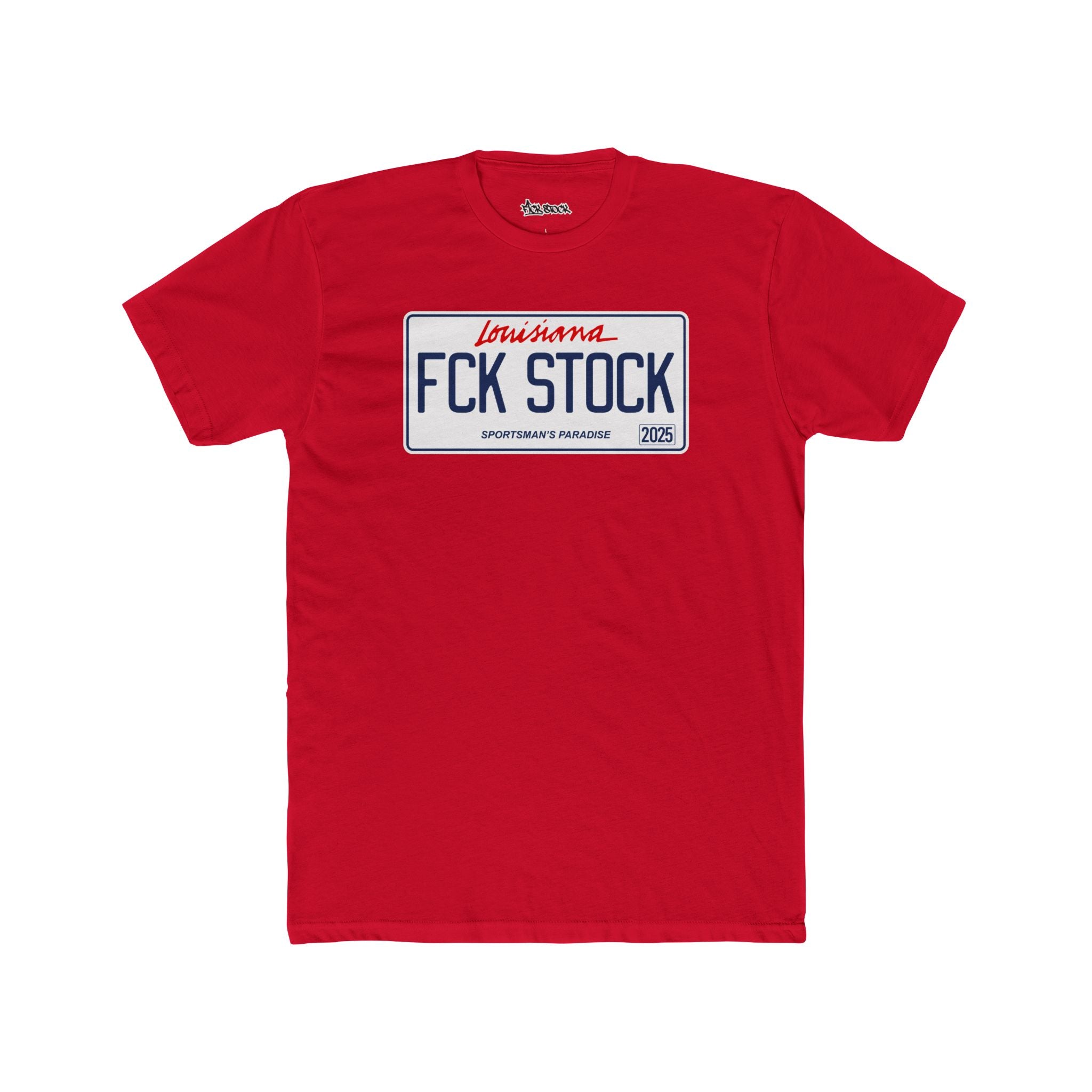 FCK STOCK Louisiana License Plate