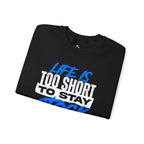 FCK STOCK Life's Too Short Sweater Blue