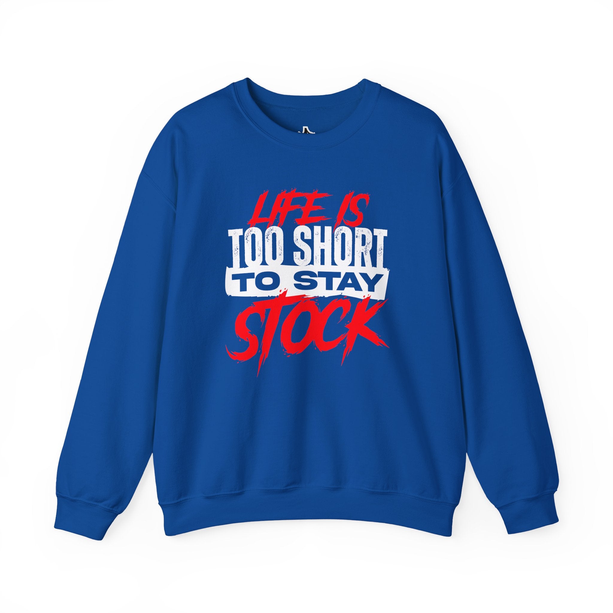 FCK STOCK Life's Too Short Sweater Red