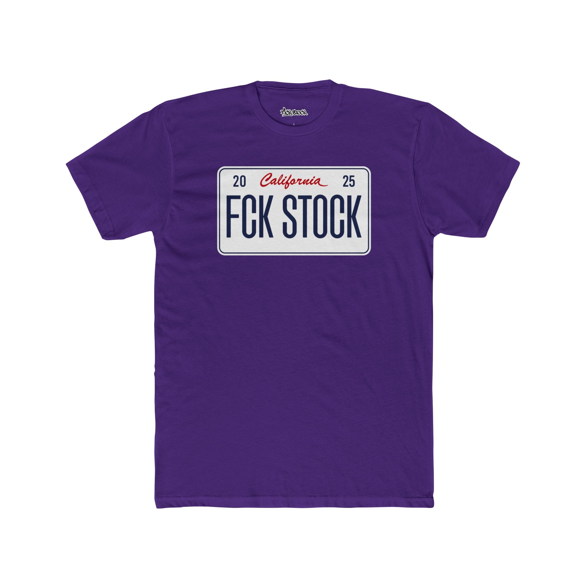 FCK STOCK California License Plate