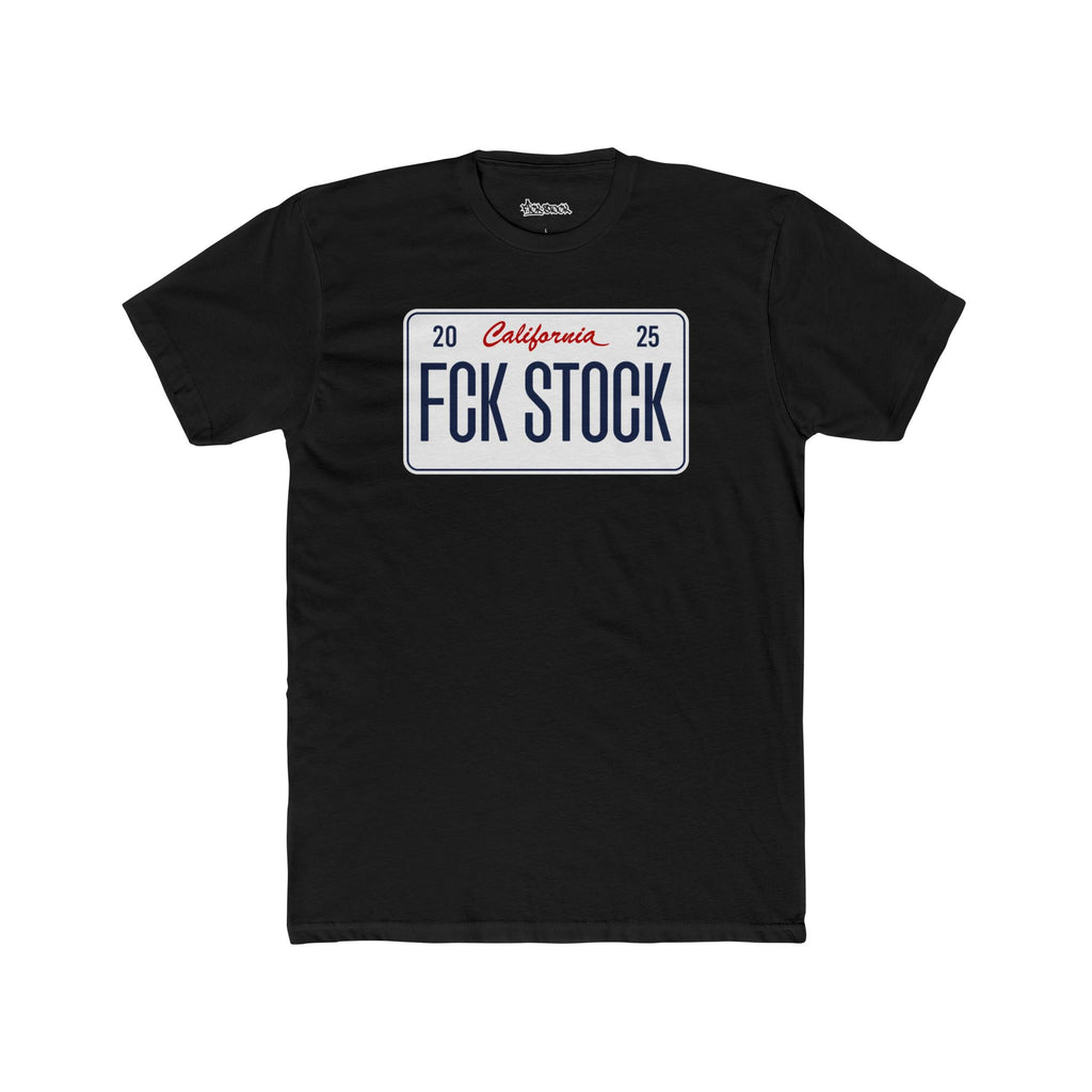 FCK STOCK California License Plate