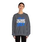 FCK STOCK Life's Too Short Sweater Blue