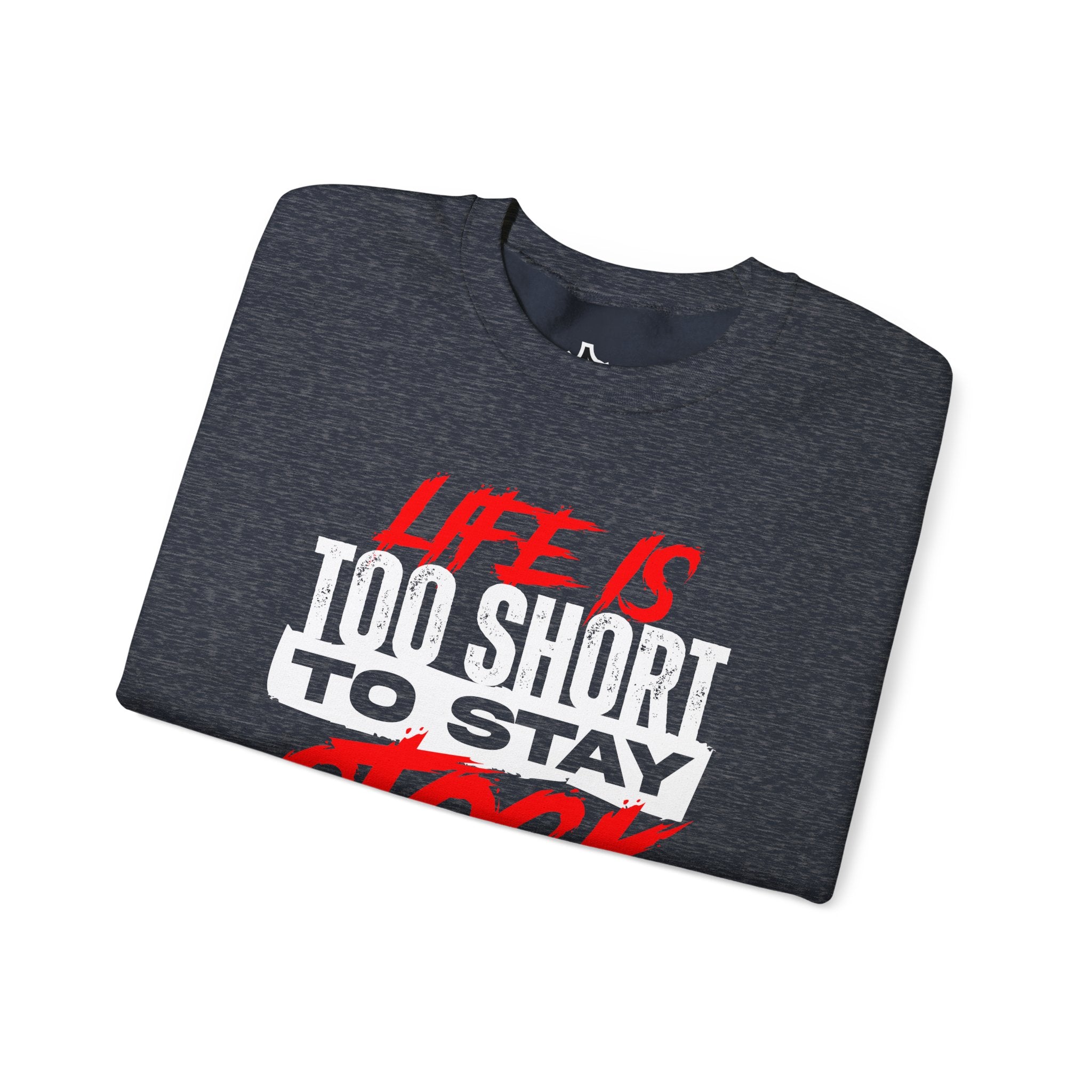 FCK STOCK Life's Too Short Sweater Red
