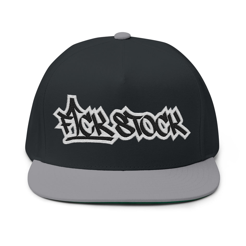 OG FCK STOCK Flat Bill Cap Embroidered