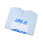 FCK STOCK Life's Too Short Sweater Blue