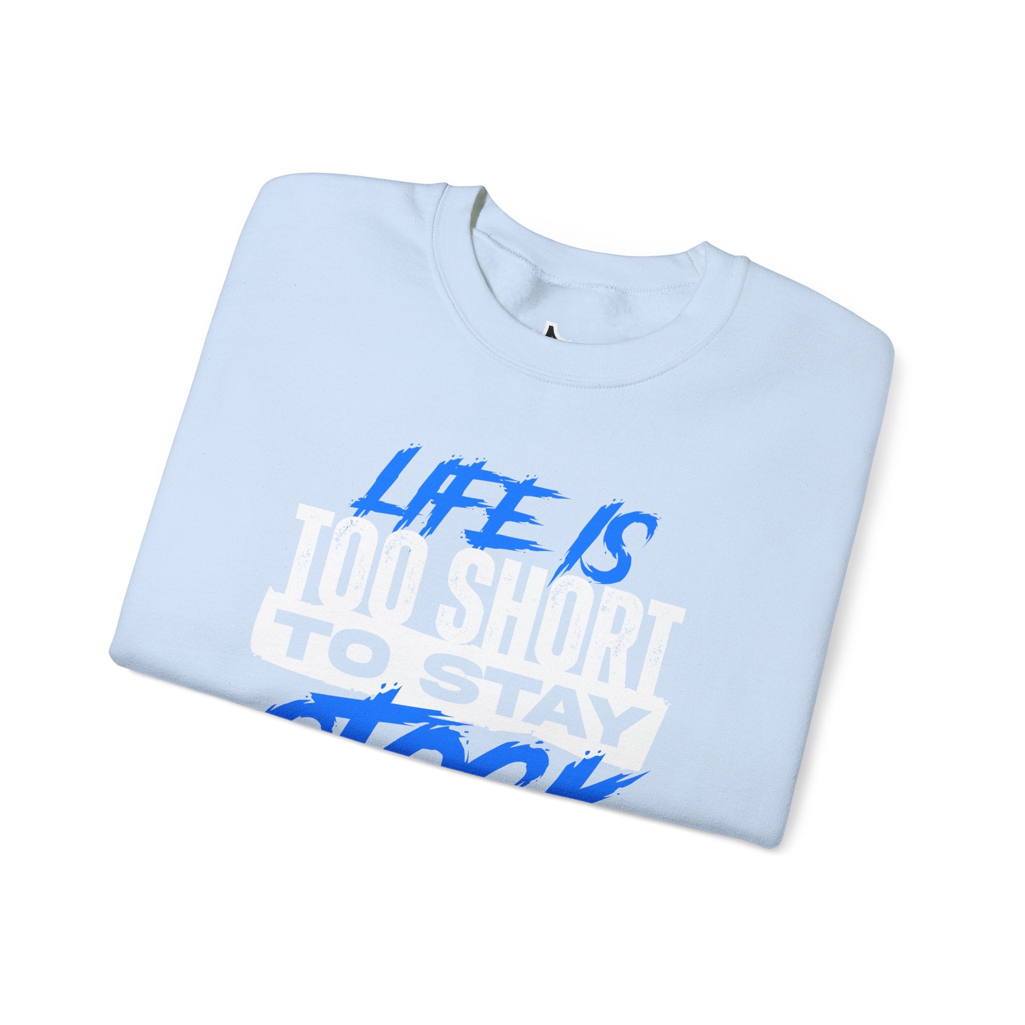 FCK STOCK Life's Too Short Sweater Blue