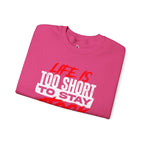 FCK STOCK Life's Too Short Sweater Red