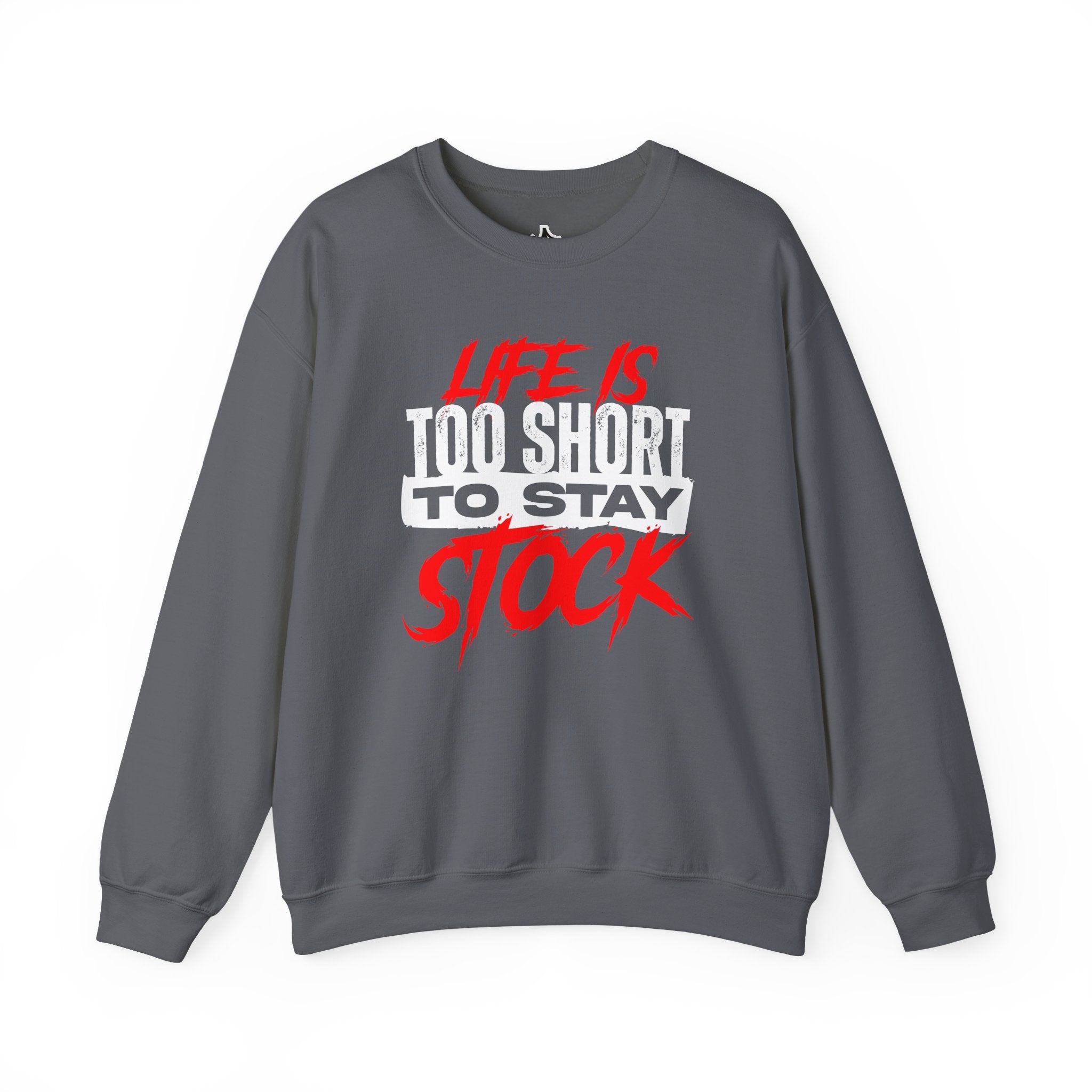 FCK STOCK Life's Too Short Sweater Red