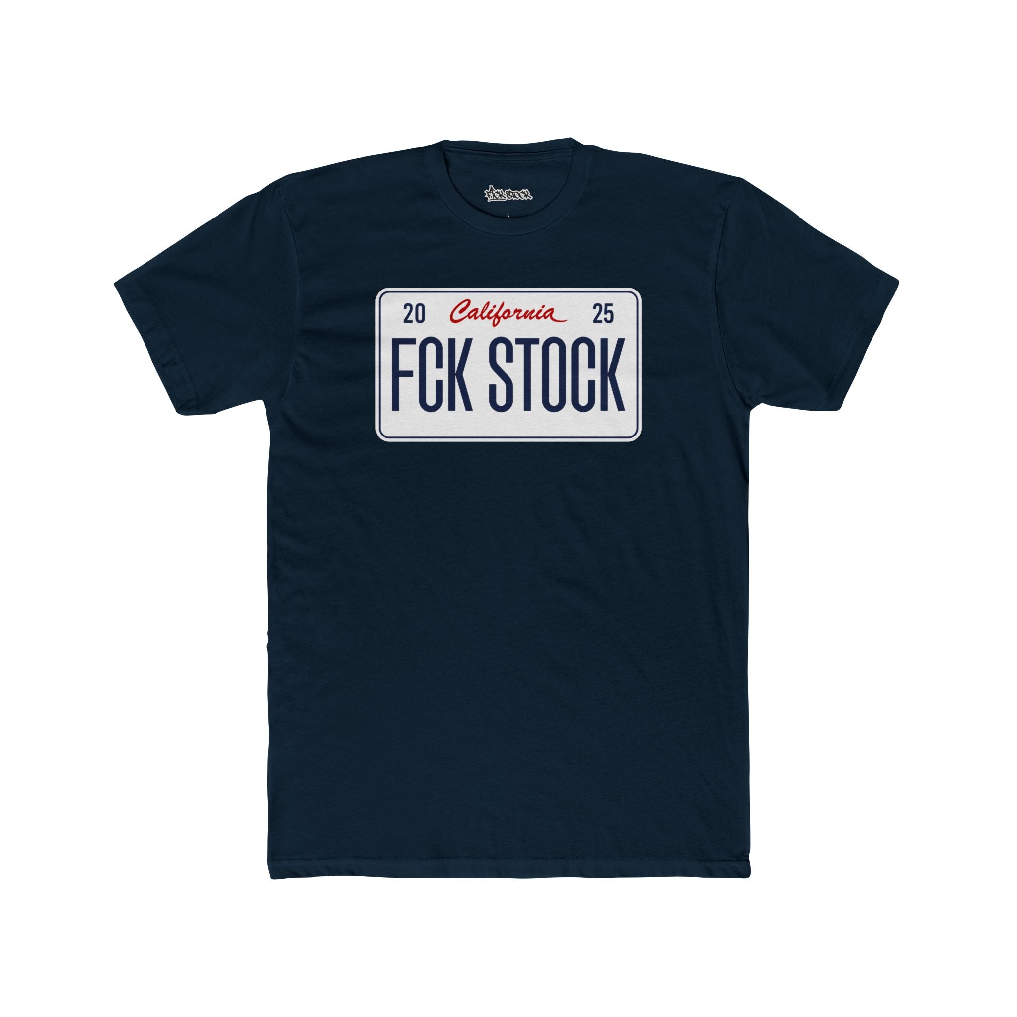 FCK STOCK California License Plate