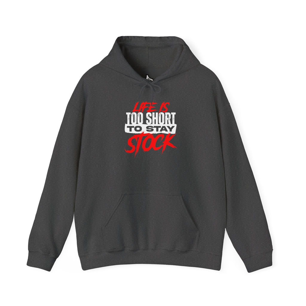 FCK STOCK Life's Too Short Hoodie Red