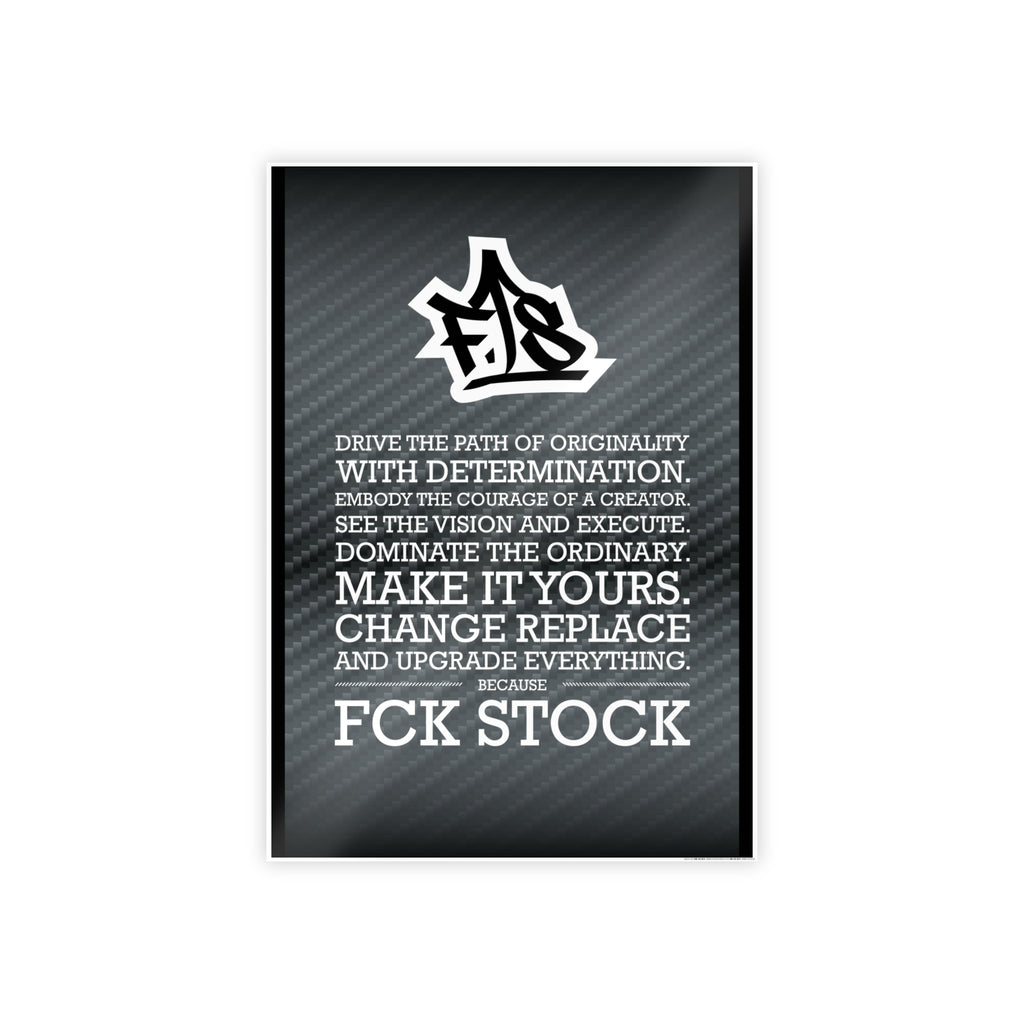 FCK STOCK Poster