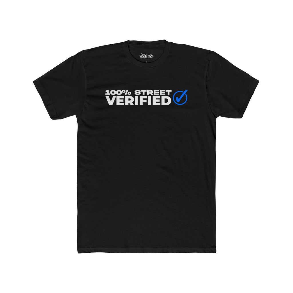 FCK STOCK Street Verified Tee Blue