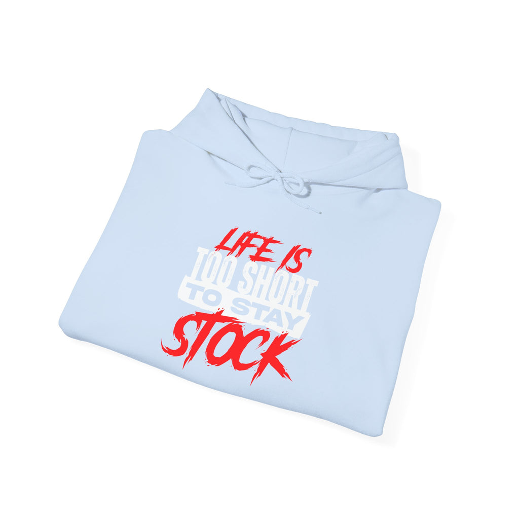 FCK STOCK Life's Too Short Hoodie Red