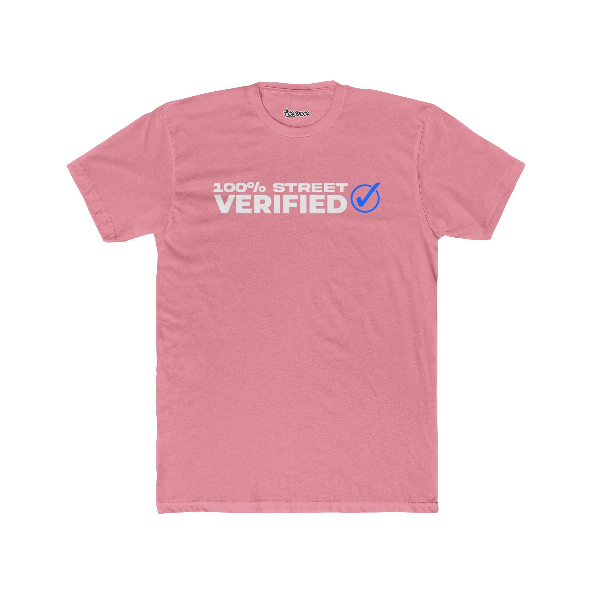FCK STOCK Street Verified Tee Blue