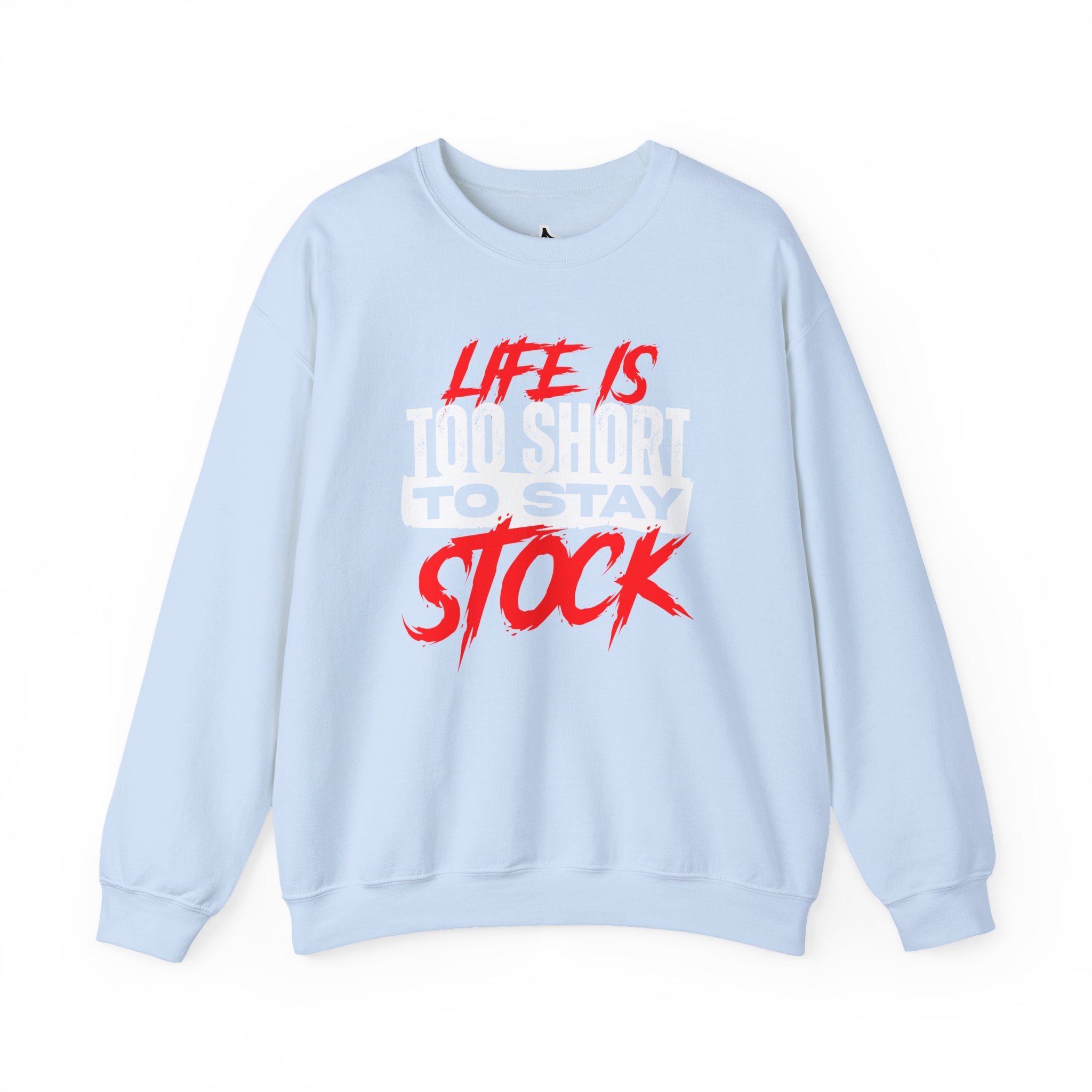 FCK STOCK Life's Too Short Sweater Red