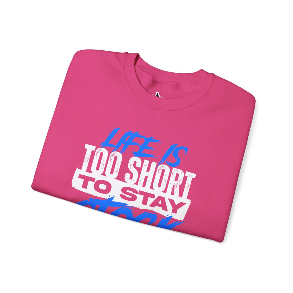 FCK STOCK Life's Too Short Sweater Blue