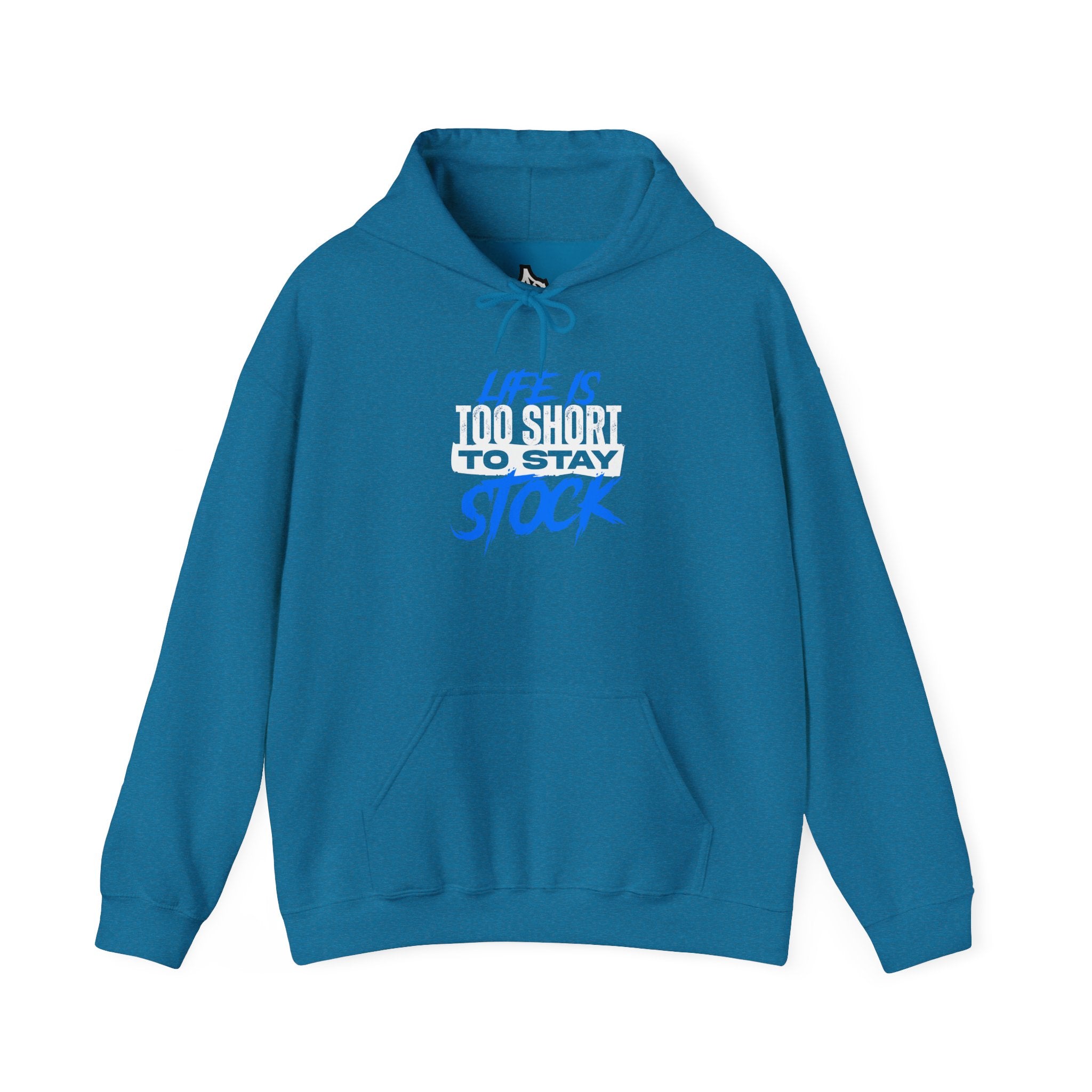FCK STOCK Life's Too Short Hoodie Blue