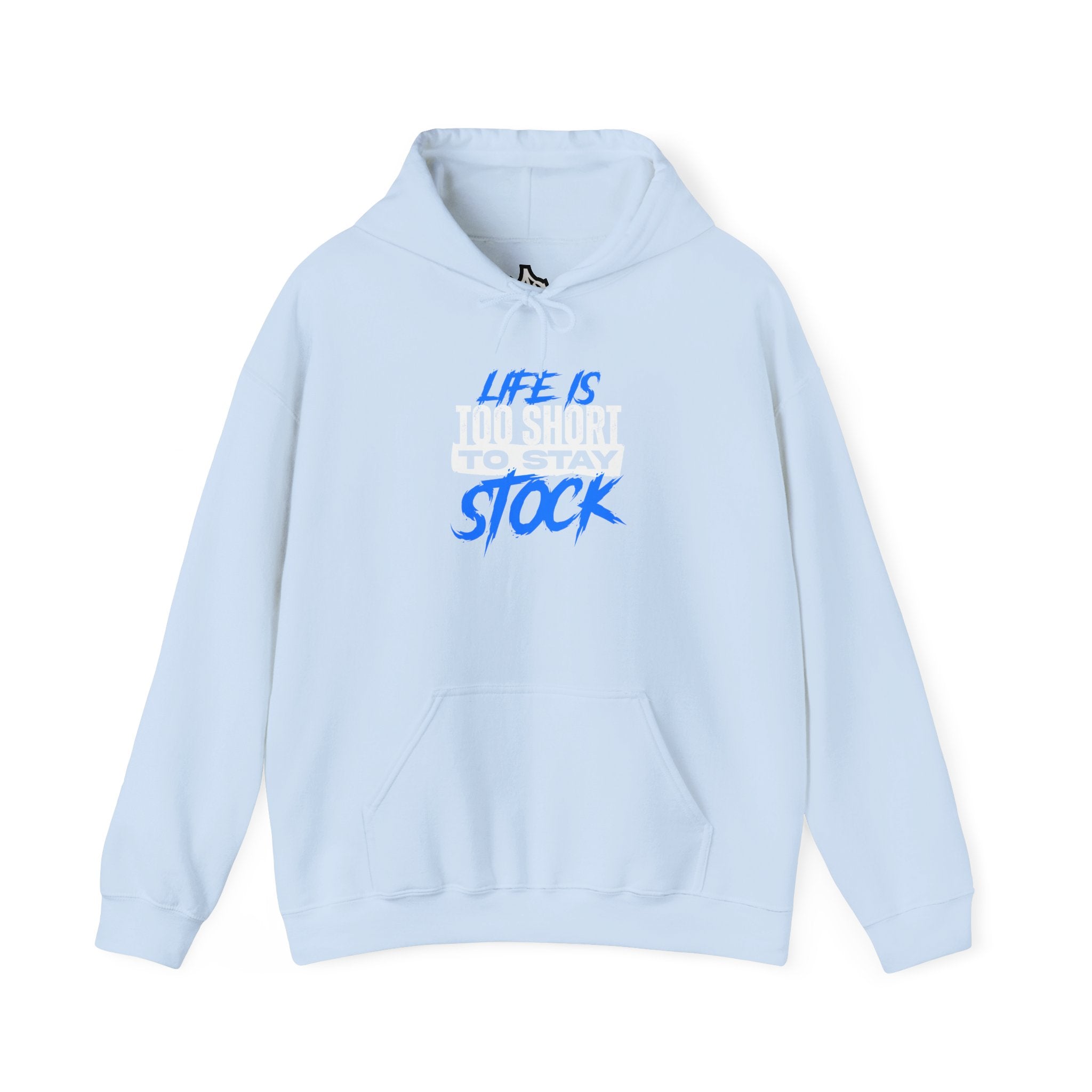 FCK STOCK Life's Too Short Hoodie Blue