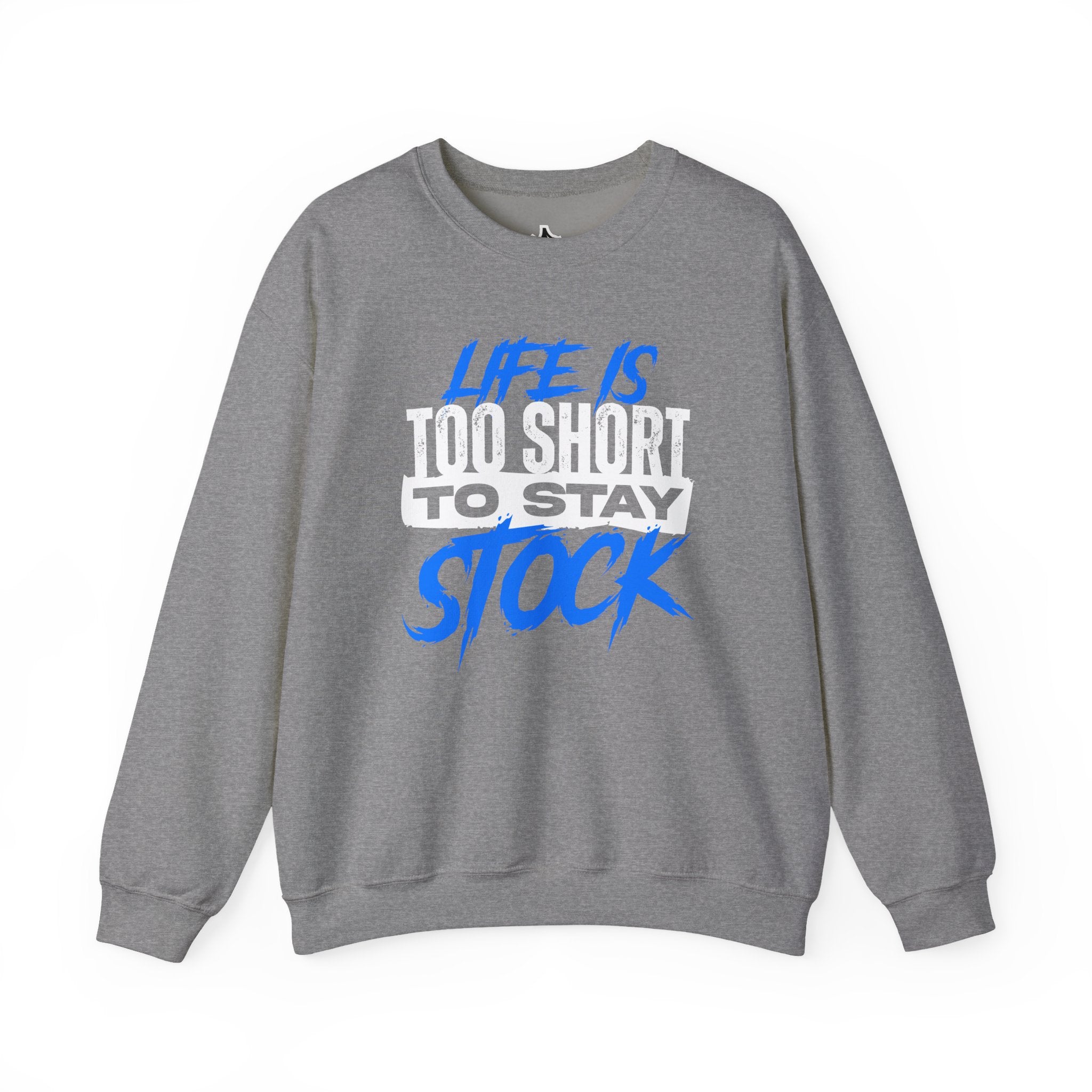 FCK STOCK Life's Too Short Sweater Blue