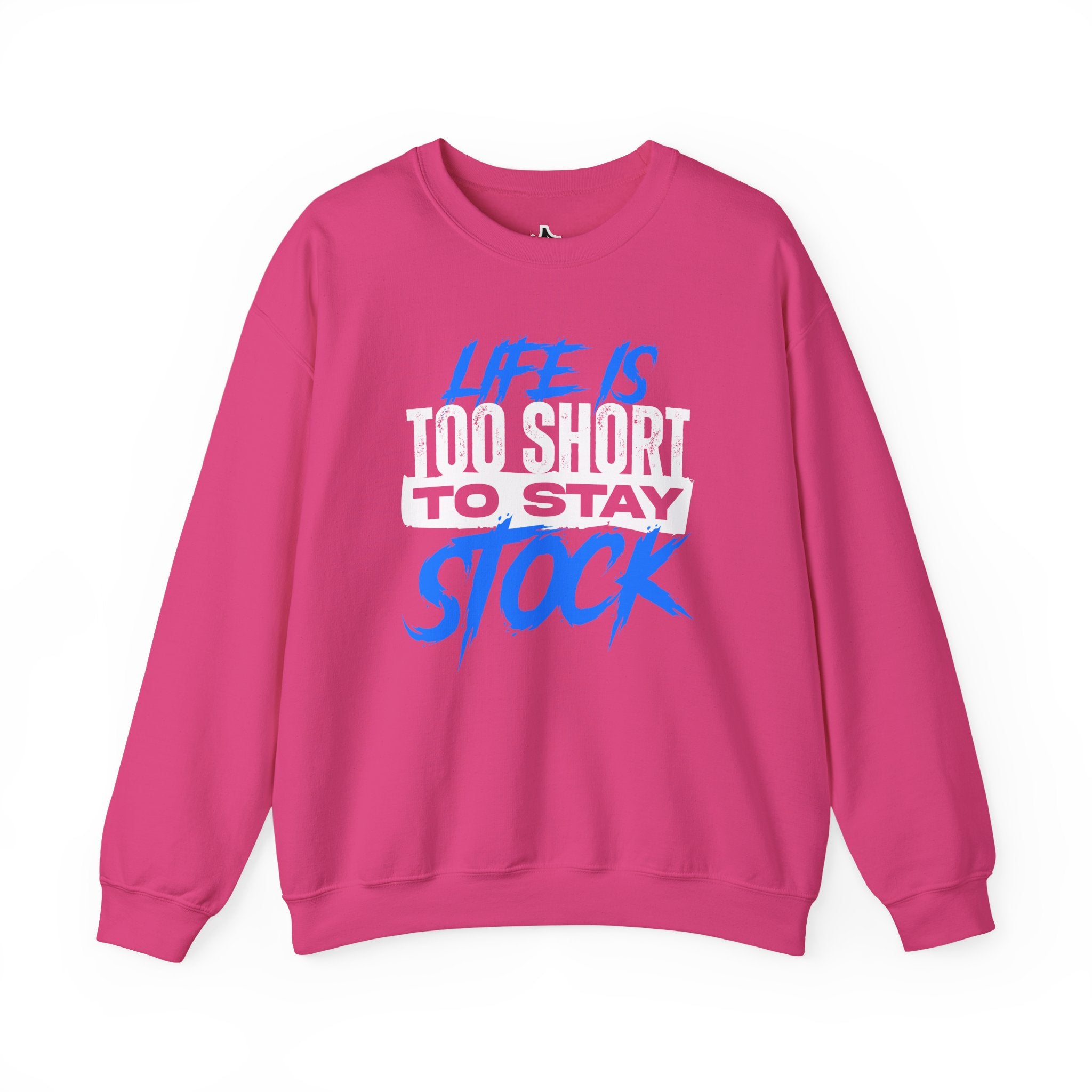 FCK STOCK Life's Too Short Sweater Blue