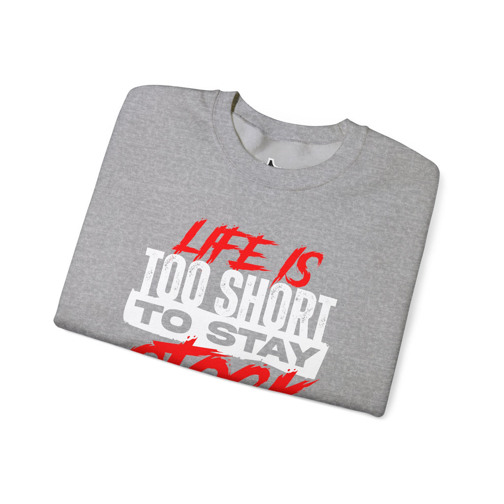 FCK STOCK Life's Too Short Sweater Red