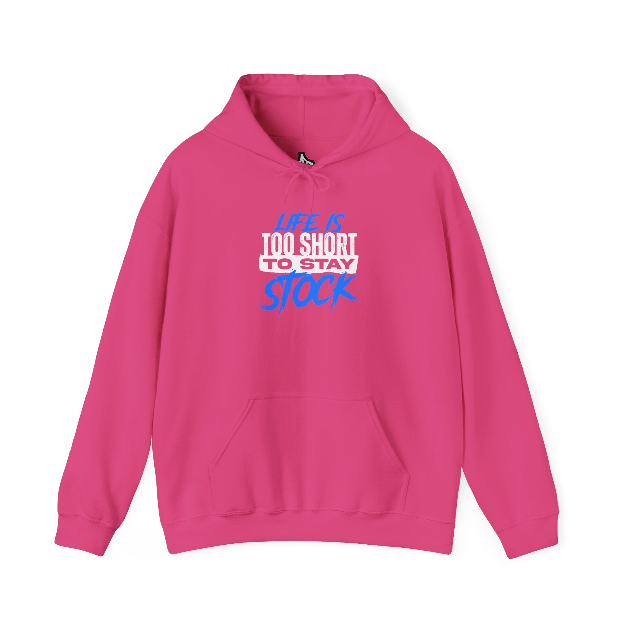 FCK STOCK Life's Too Short Hoodie Blue