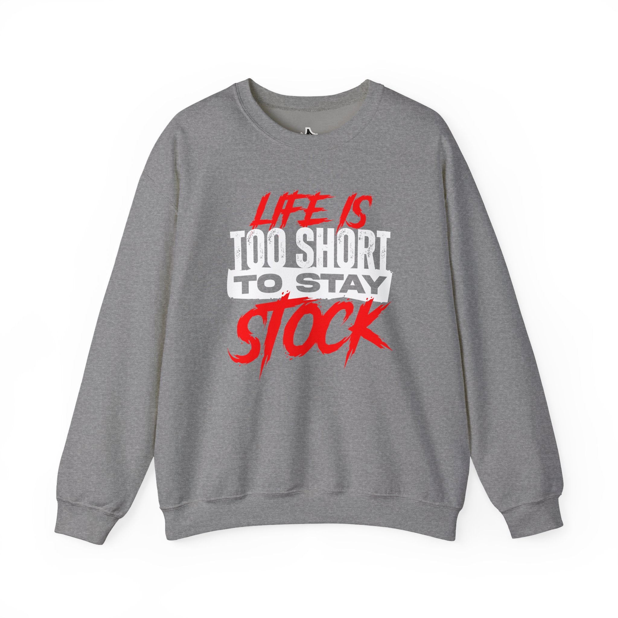 FCK STOCK Life's Too Short Sweater Red