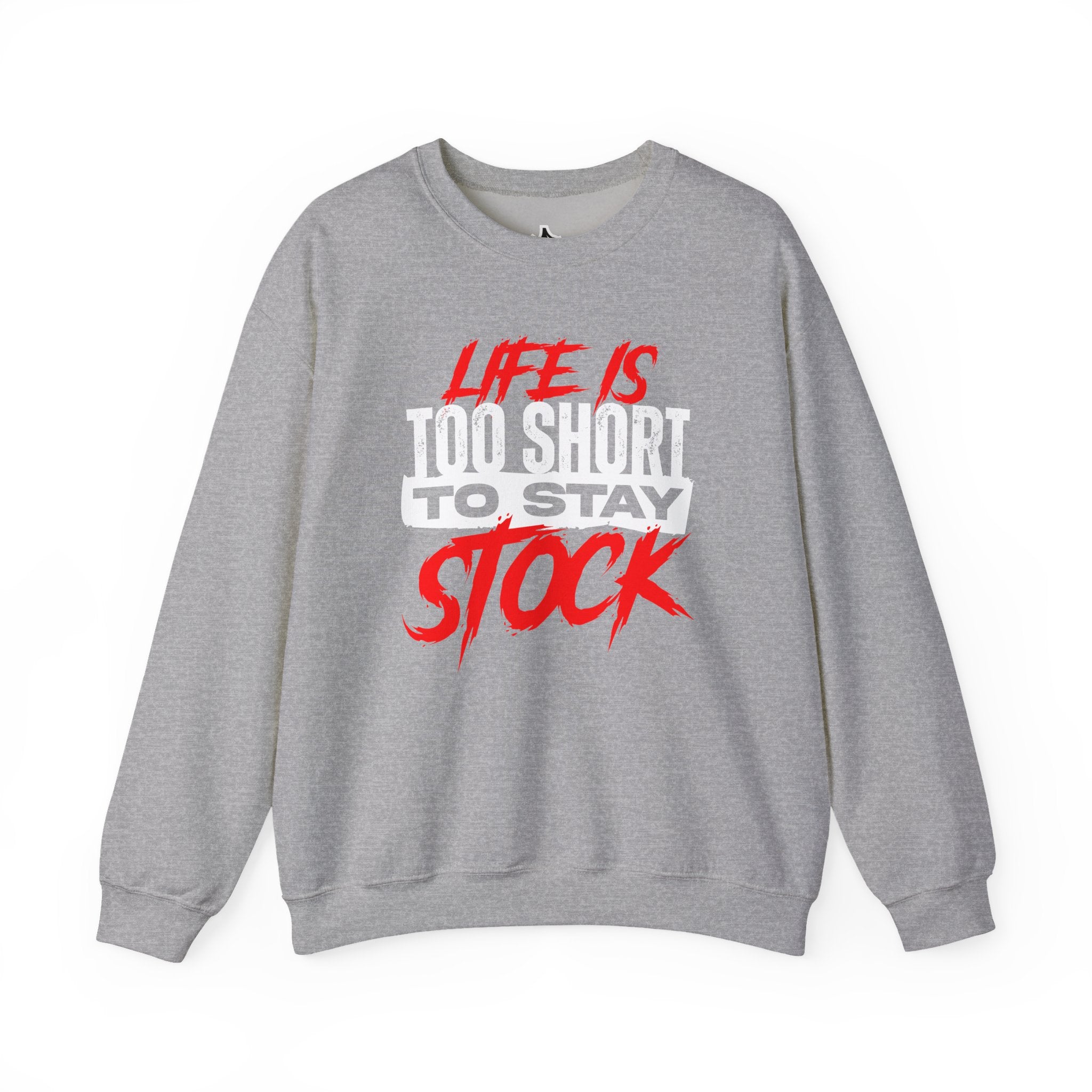 FCK STOCK Life's Too Short Sweater Red