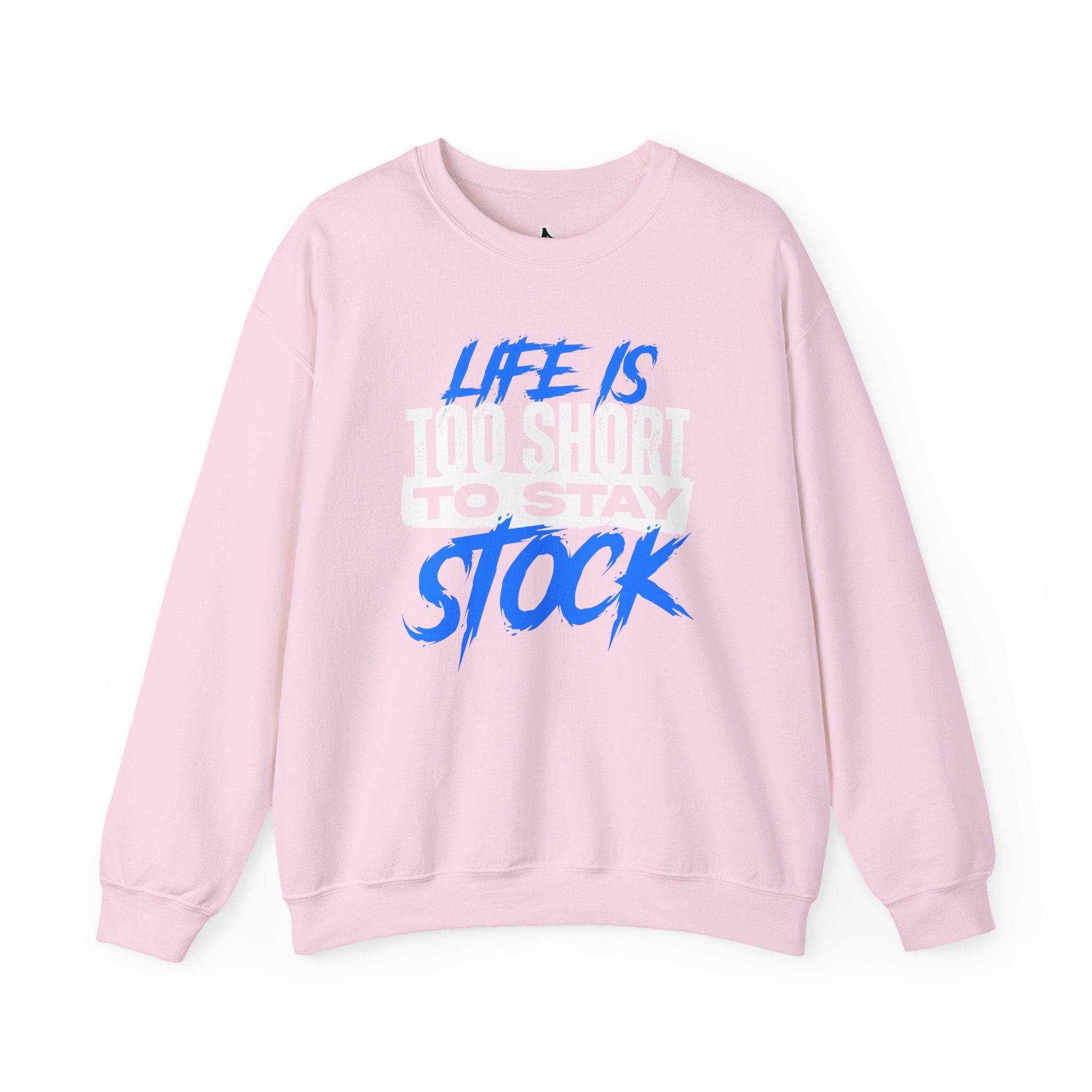 FCK STOCK Life's Too Short Sweater Blue