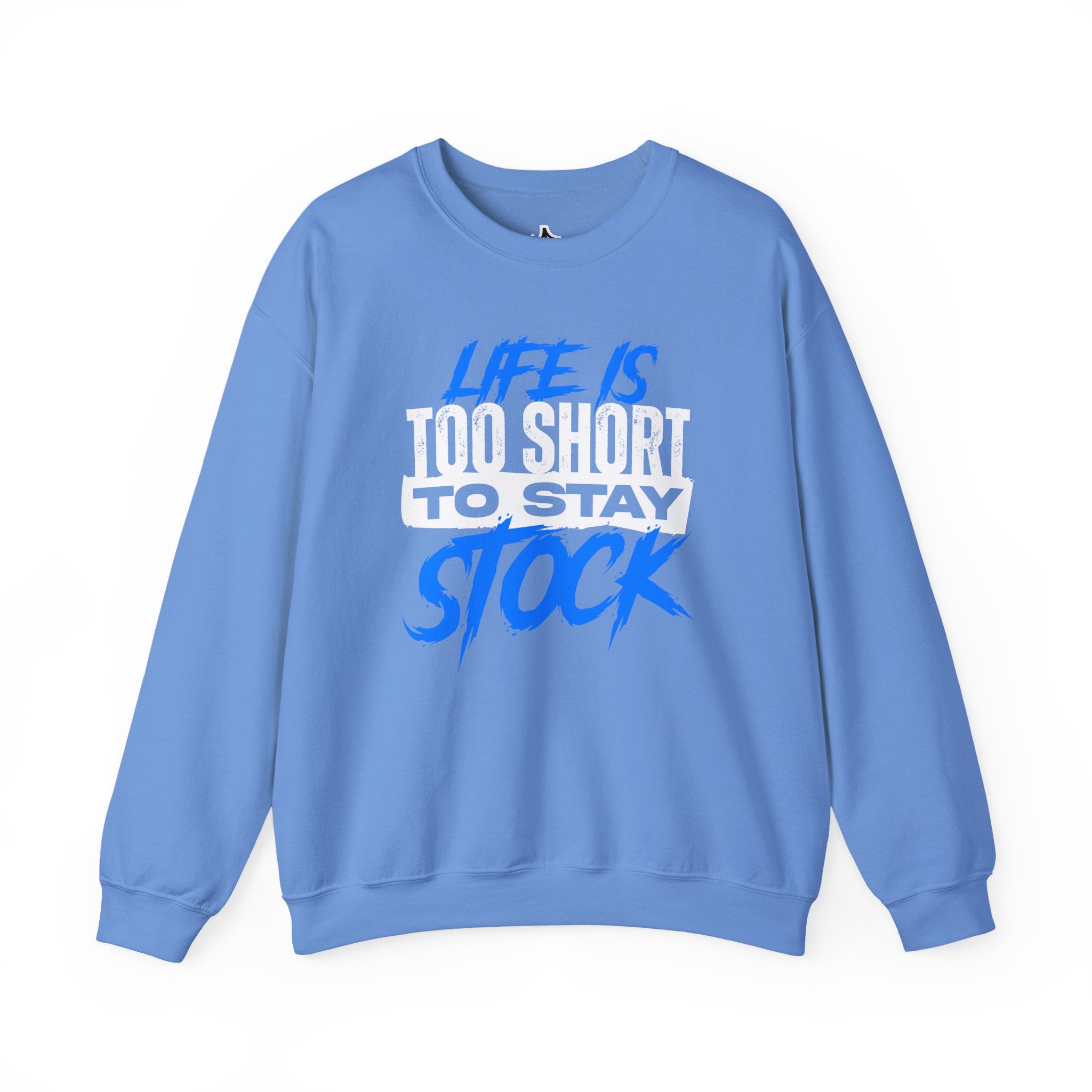 FCK STOCK Life's Too Short Sweater Blue