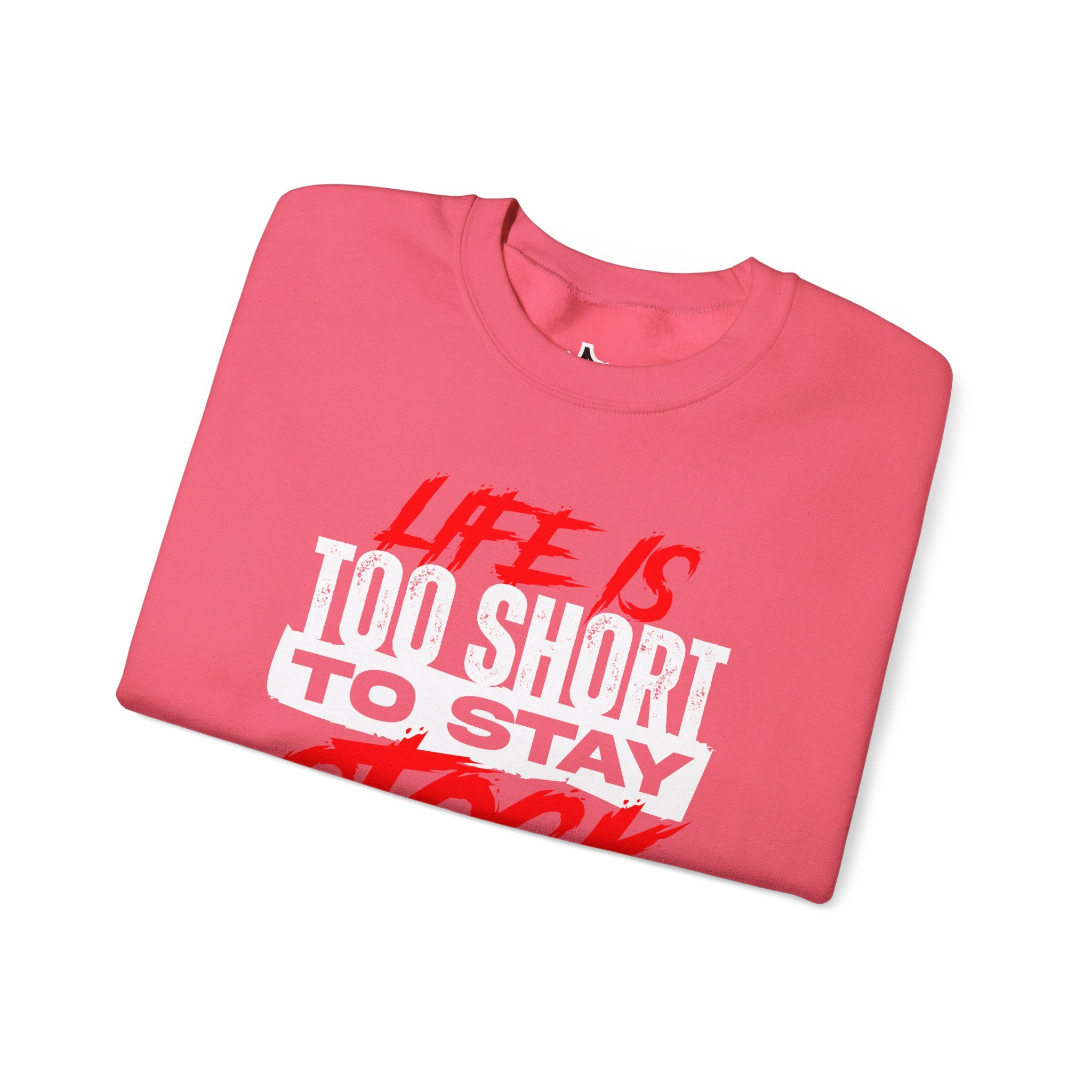 FCK STOCK Life's Too Short Sweater Red