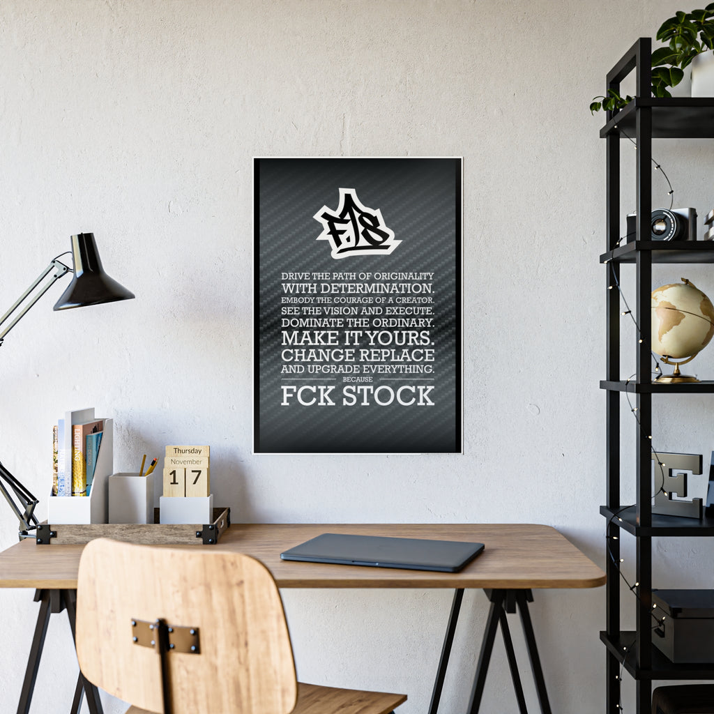 FCK STOCK Poster