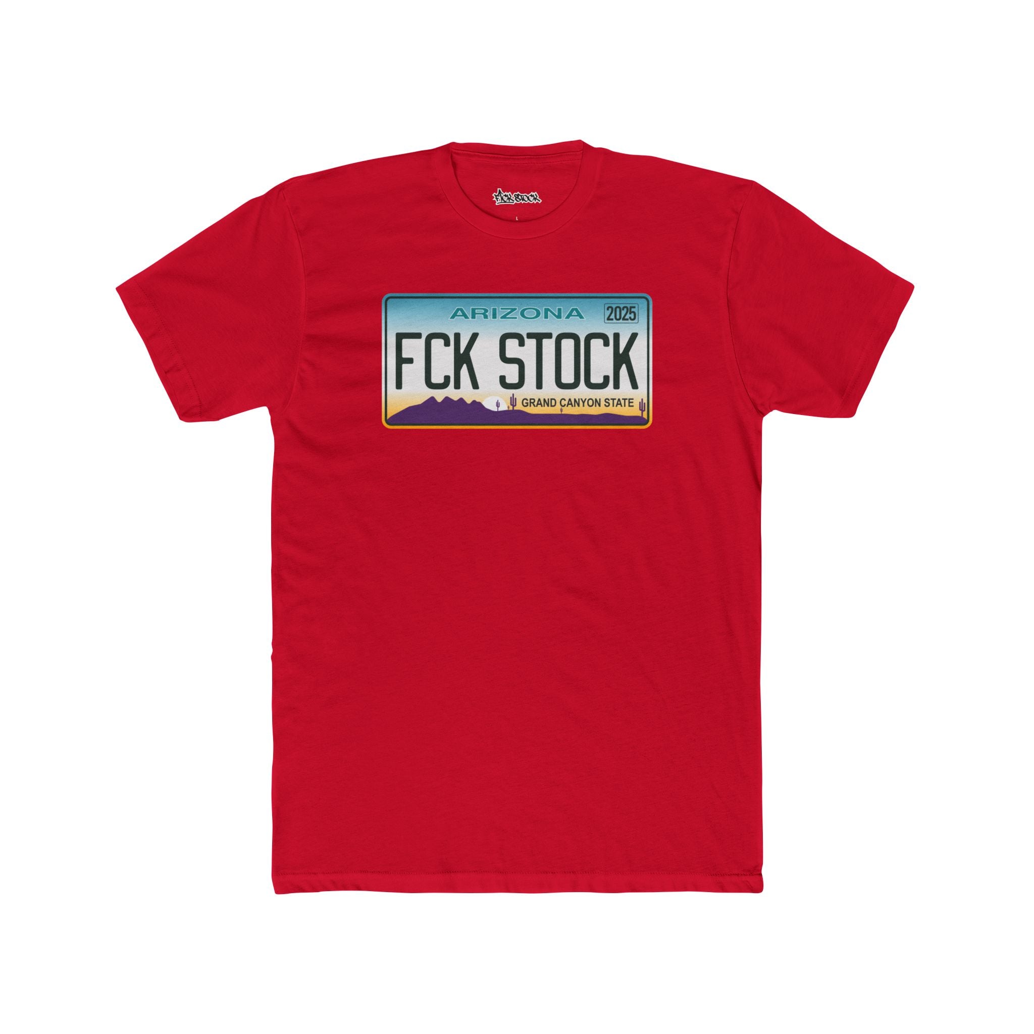 FCK STOCK Arizona License Plate