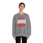 FCK STOCK Life's Too Short Sweater Red