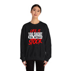 FCK STOCK Life's Too Short Sweater Red