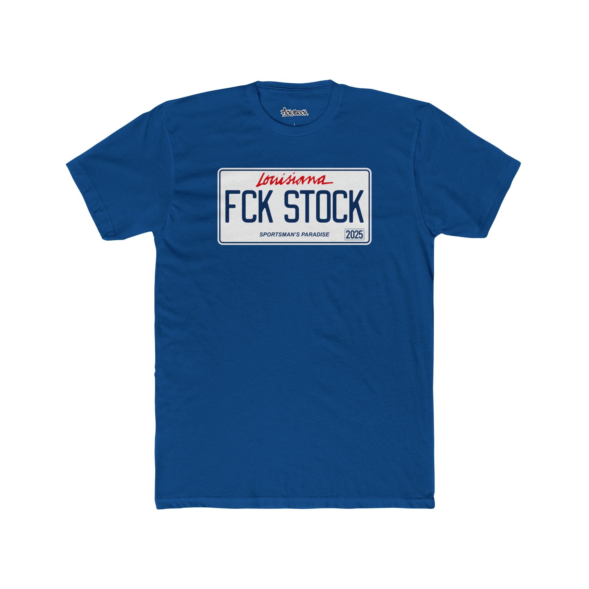 FCK STOCK Louisiana License Plate