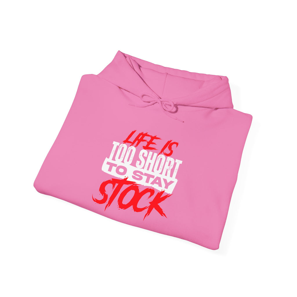FCK STOCK Life's Too Short Hoodie Red
