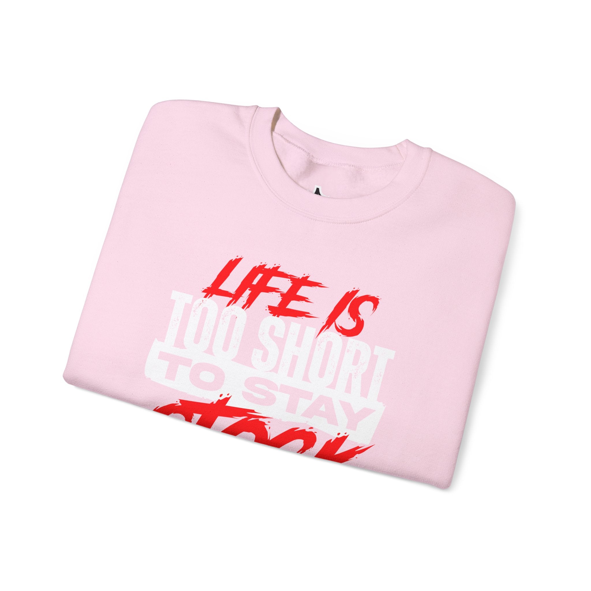 FCK STOCK Life's Too Short Sweater Red