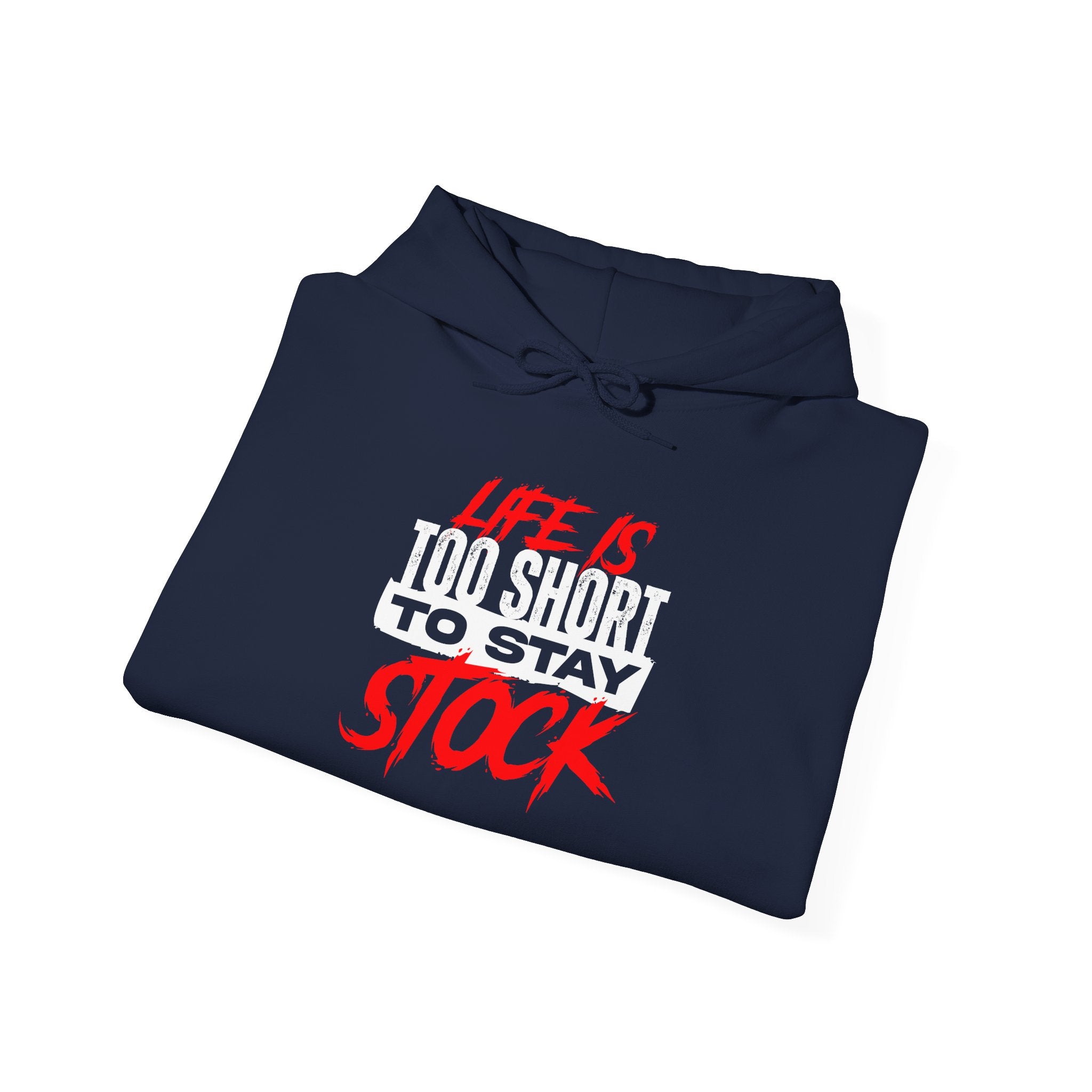 FCK STOCK Life's Too Short Hoodie Red