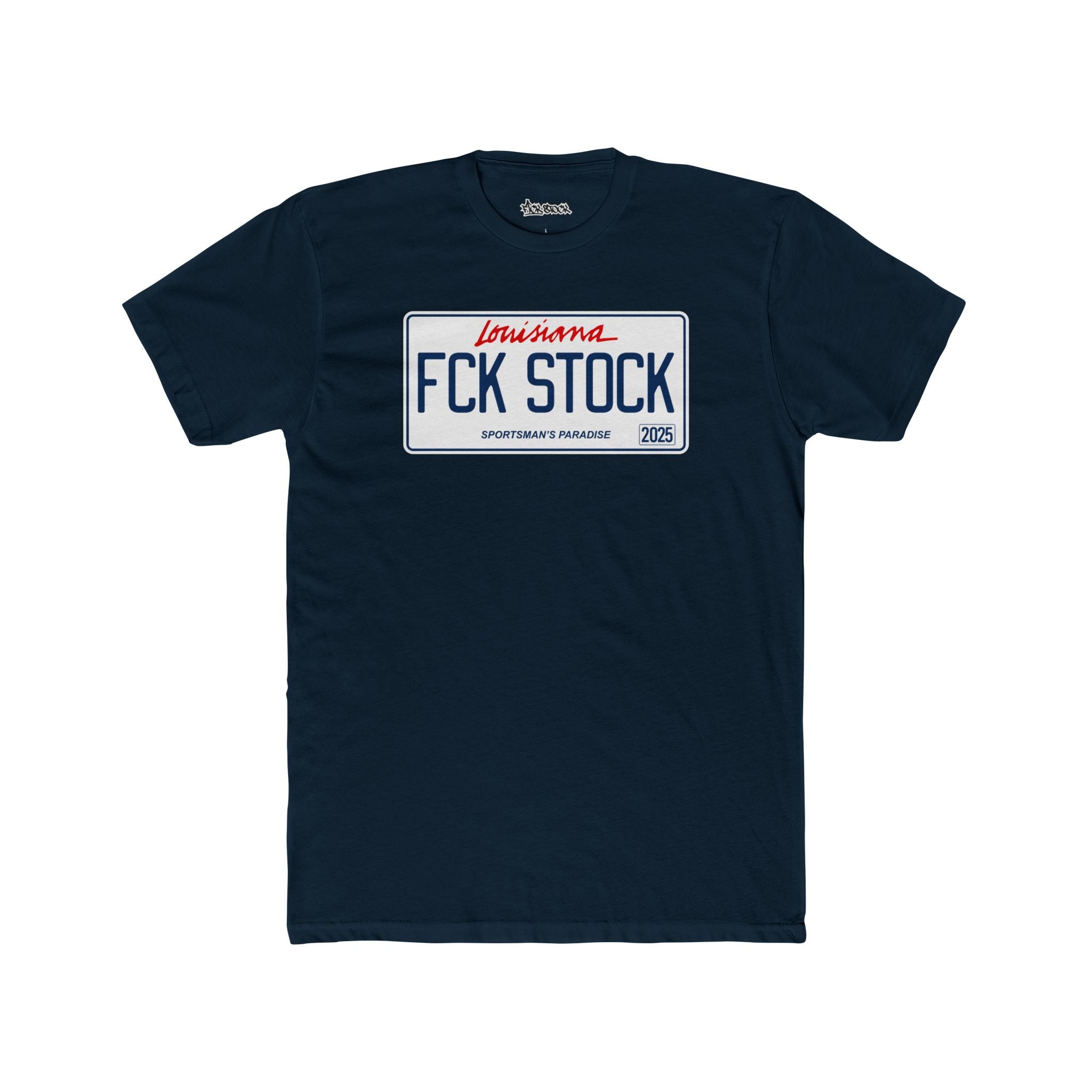 FCK STOCK Louisiana License Plate