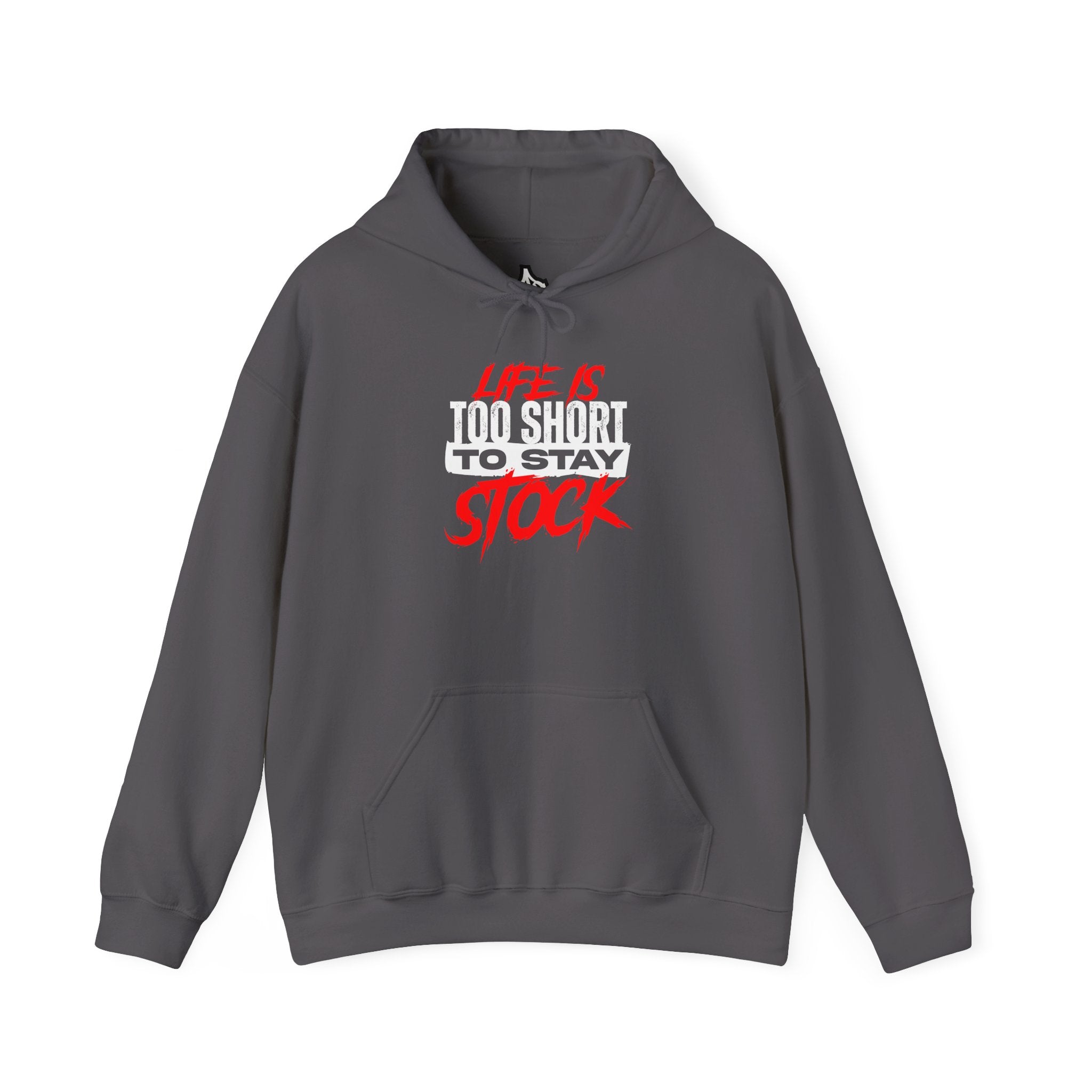 FCK STOCK Life's Too Short Hoodie Red