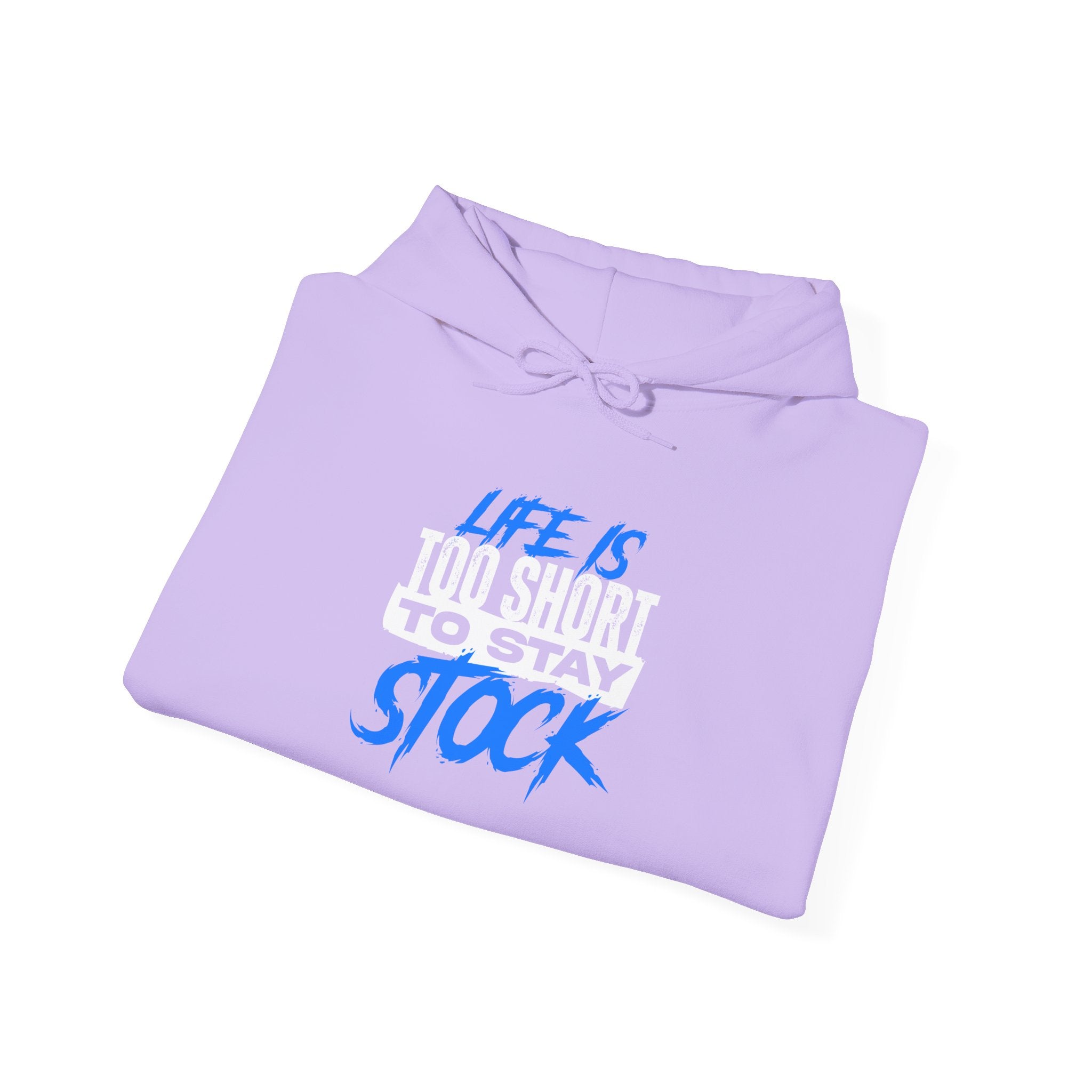 FCK STOCK Life's Too Short Hoodie Blue