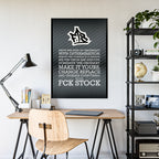 FCK STOCK Poster