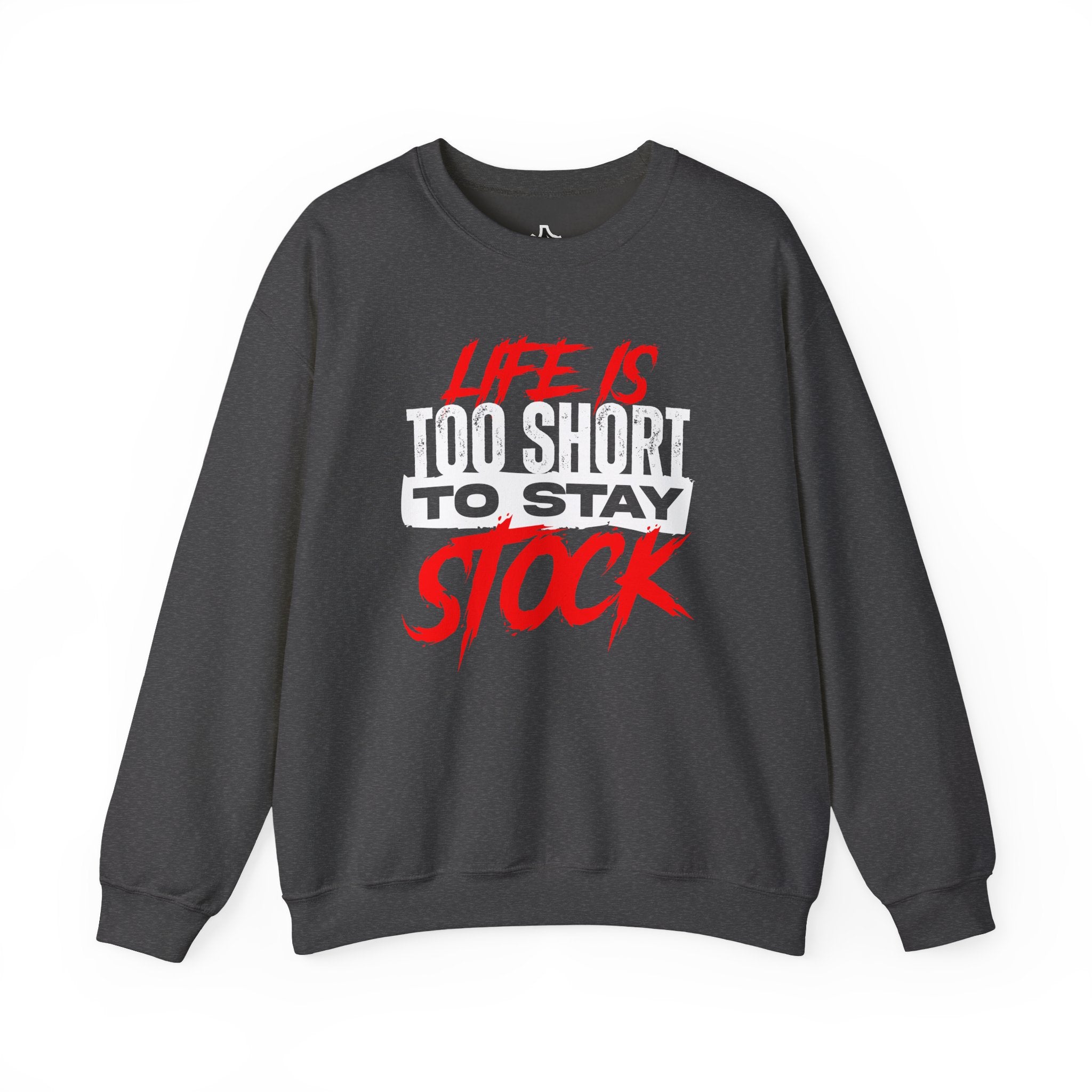 FCK STOCK Life's Too Short Sweater Red