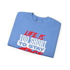 FCK STOCK Life's Too Short Sweater Red