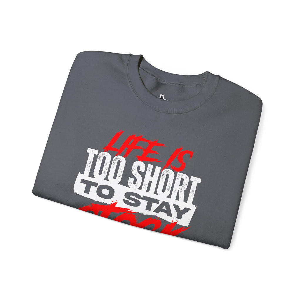 FCK STOCK Life's Too Short Sweater Red