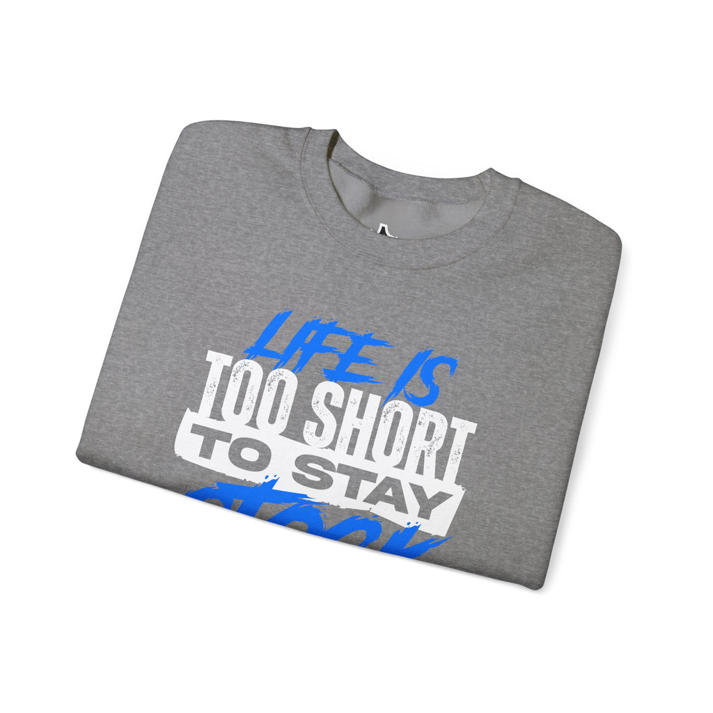 FCK STOCK Life's Too Short Sweater Blue