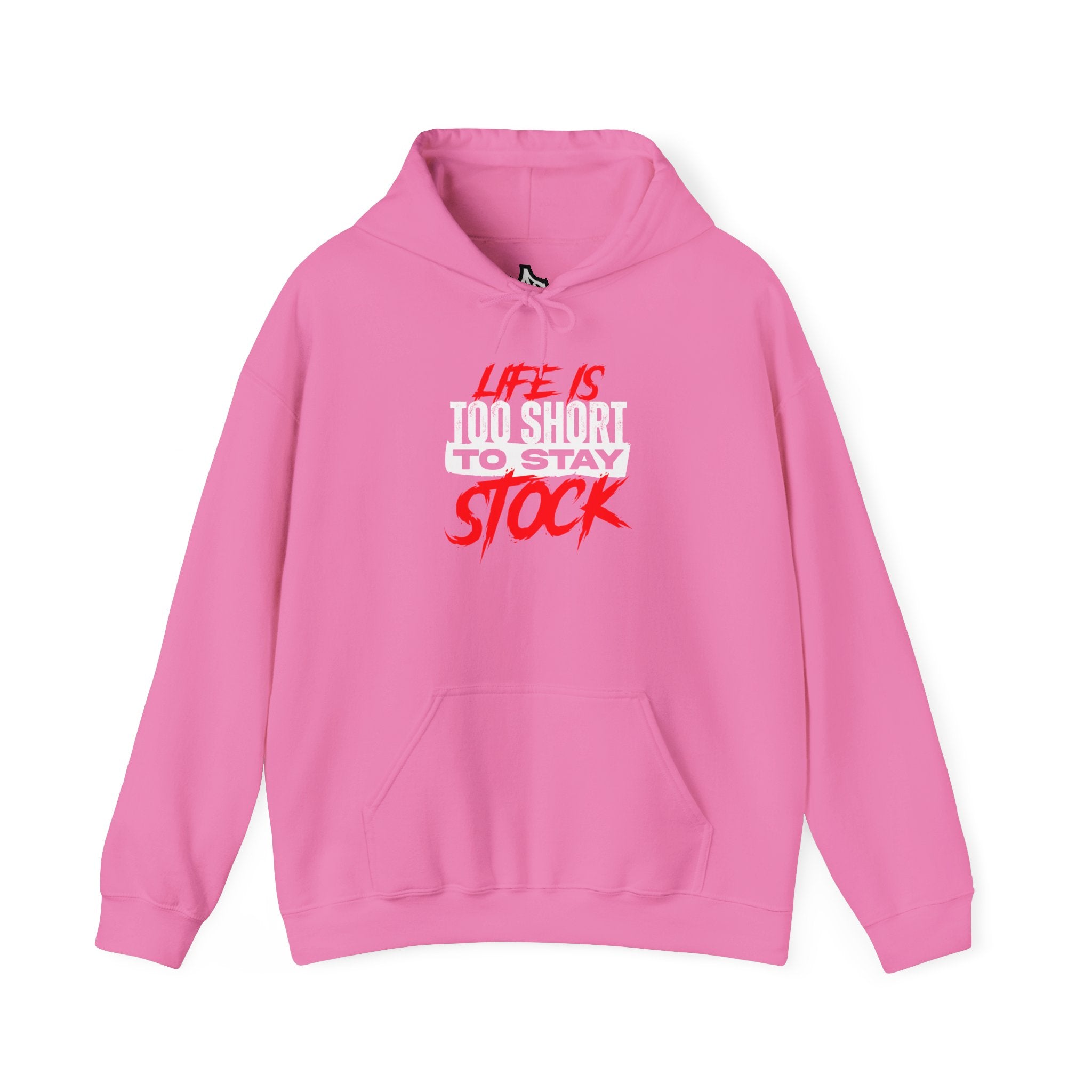 FCK STOCK Life's Too Short Hoodie Red