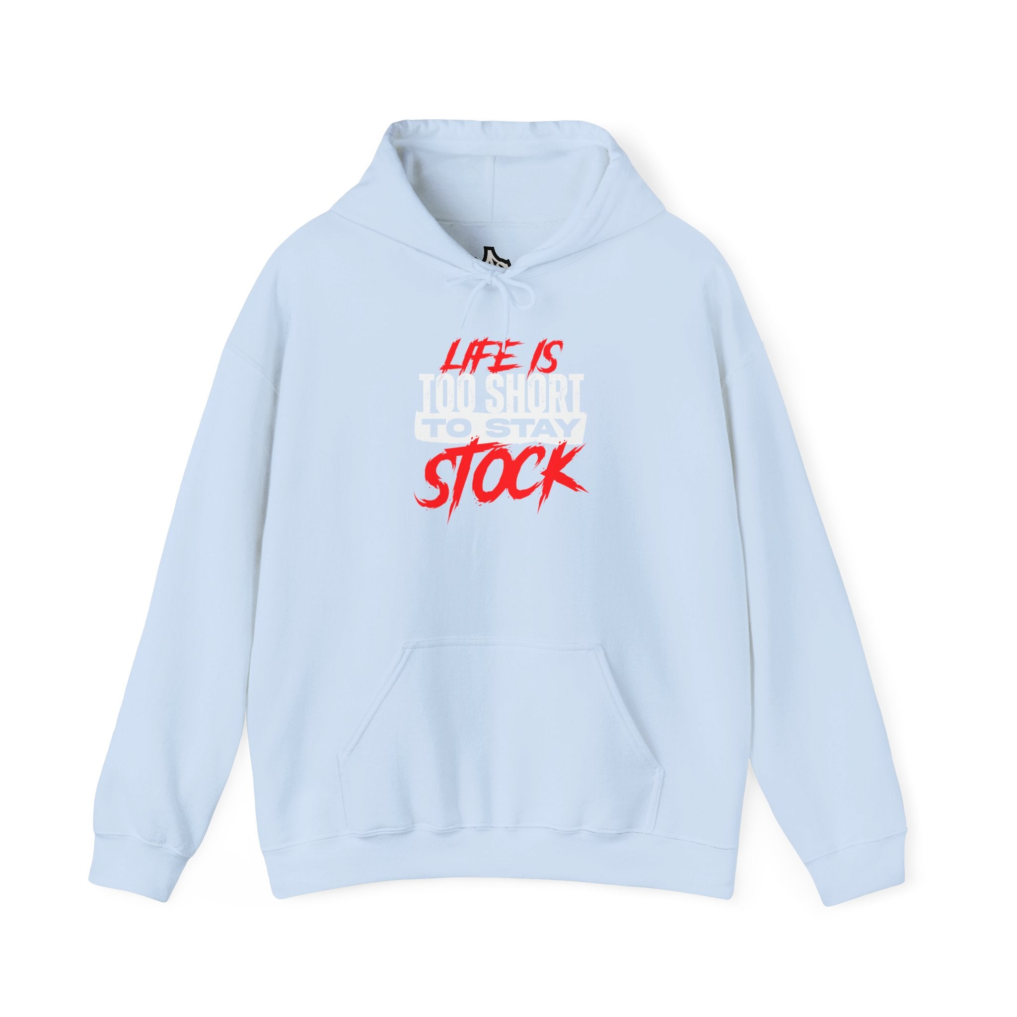 FCK STOCK Life's Too Short Hoodie Red