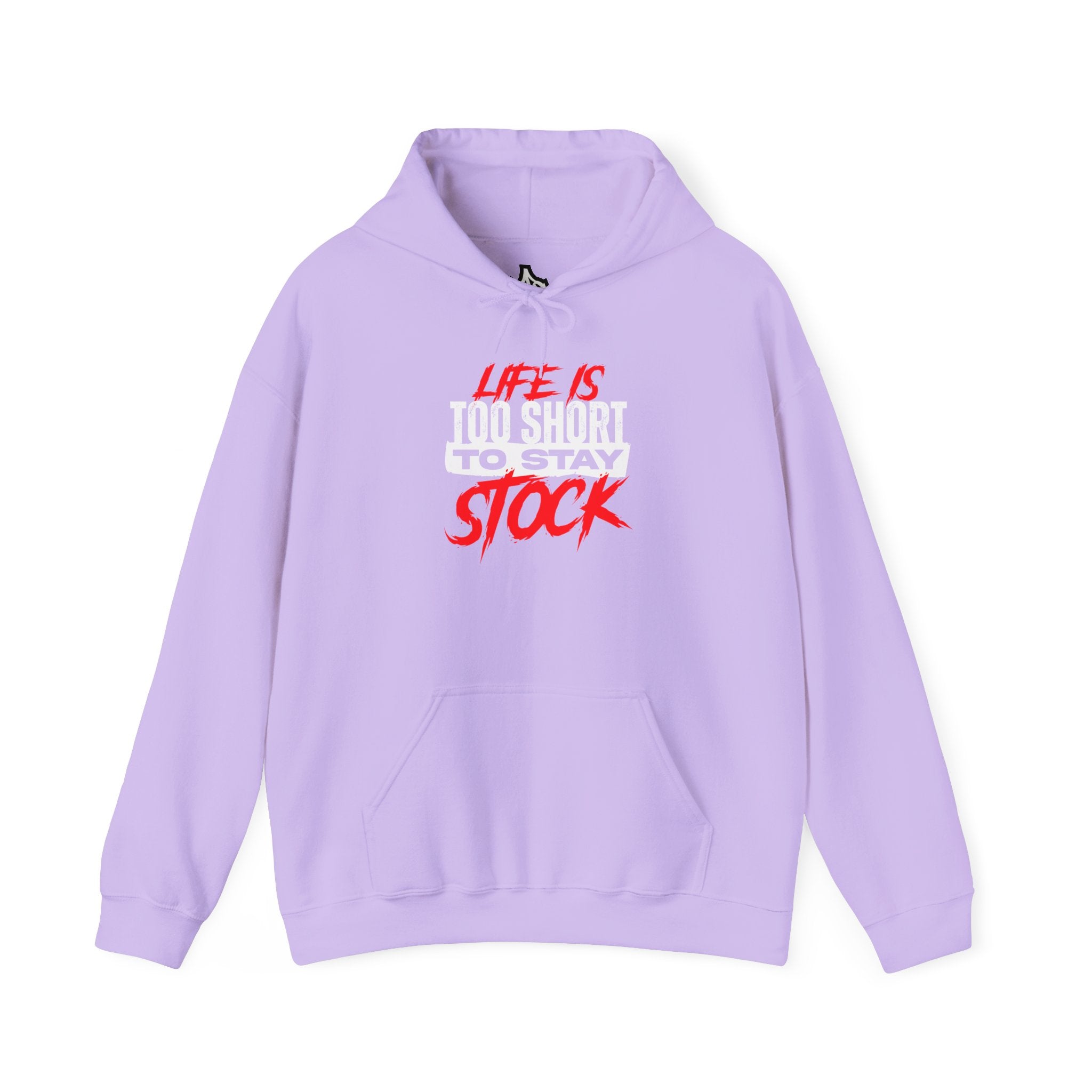 FCK STOCK Life's Too Short Hoodie Red